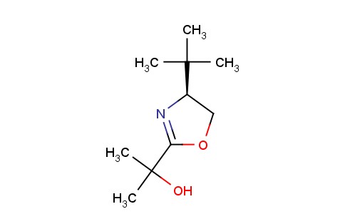 (4S)-(-)-2-(4-t-Butyl-4,5-dihydro-oxazol-2-yl)propan-2-ol