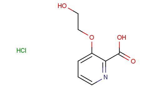 3-(2-Hydroxyethoxy)picolinic acid hydrochloride