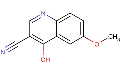 4-Hydroxy-6-methoxyquinoline-3-carbonitrile 