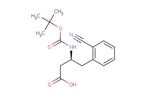 (S)-3-(Boc-amino)-4-(2-cyano-phenyl)butyric acid