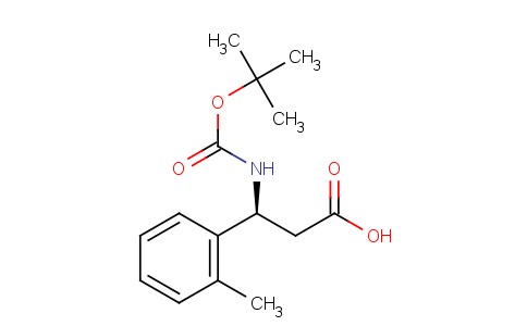 (S)-3-(tert-butoxycarbonylamino)-3-o-tolylpropanoic acid