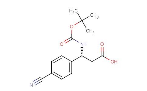 (R)-3-(tert-butoxycarbonylamino)-3-(4-cyanophenyl)propanoic acid