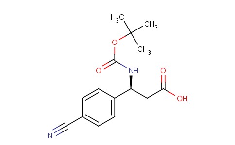 (S)-3-(tert-butoxycarbonylamino)-3-(4-cyanophenyl)propanoic acid
