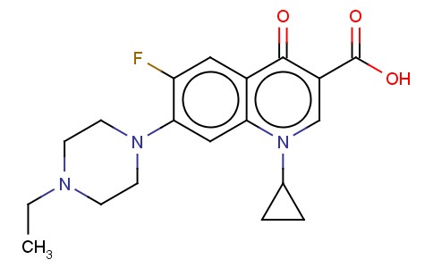 1-Cyclopropyl-7-(4-ethylpiperazin-1-yl)-6-fluoro-4-oxo-1