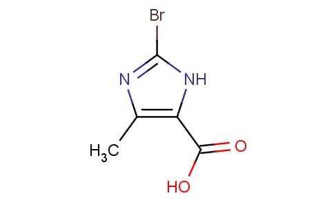 2-溴-4-甲基-1-氢-咪唑-5-羧酸