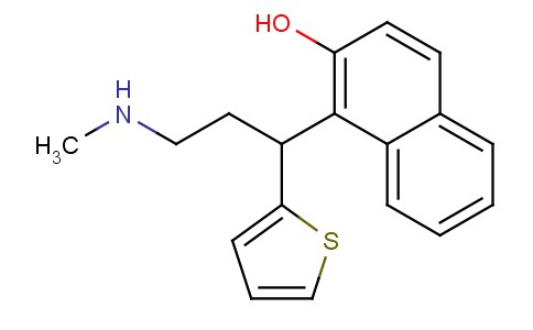 1-(3-(Methylamino)-1-(thiophen-2-yl)propyl)naphthalen-2-ol