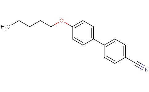 4'-Pentyloxy-4-cyanobiphenyl