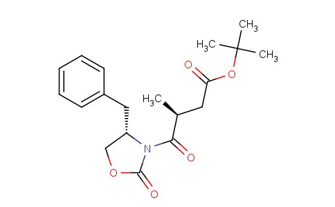 (S)-tert-butyl 4-((S)-4-benzyl-2-oxooxazolidin-3-yl)-3-methyl-4-oxobutanoate