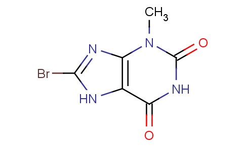 8-溴-3-甲基-3,7-二氢-嘌呤-2,6-二酮