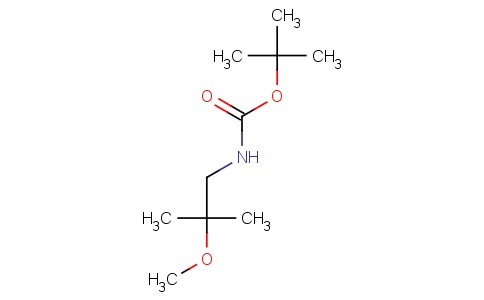 Tert-butyl 2-methoxy-2-methylpropylcarbamate
