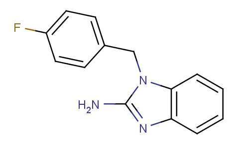 1-(4-氟苯基甲基)-2-氨基苯并咪唑