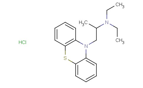 N,N-diethyl-1-(10H-phenothiazin-10-yl)propan-2-amine hydrochloride