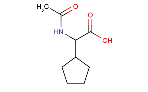 2-Acetamido-2-cyclopentylacetic acid