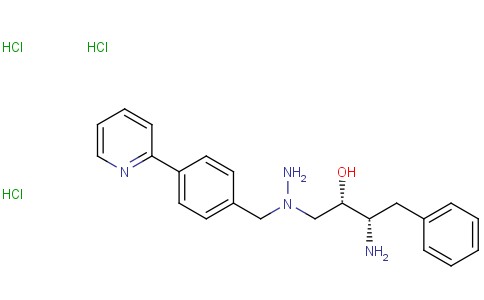 (2S,3S)-3-amino-4-phenyl-1-(1-(4-(pyridin-2-yl)benzyl)hydrazinyl)butan-2-ol trihydrochloride