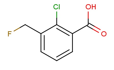 2-Chloro-3-(fluoromethyl)benzoic acid