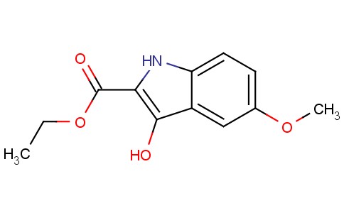 Ethyl 3-hydroxy-5-methoxy-1H-indole-2-carboxylate