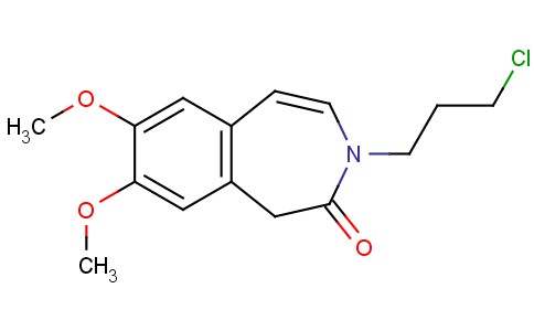 3-(3-Chloropropyl)-7,8-dimethoxy-1H-benzo[d]azepin-2(3H)-one