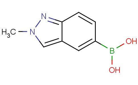 2-甲基-2H-吲唑-5-硼酸