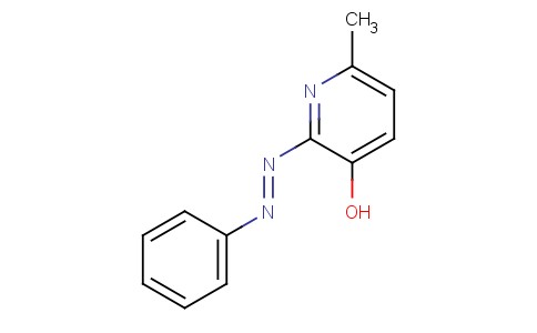 (E)-6-甲基-2-(苯基二氮烯基)吡啶-3-醇