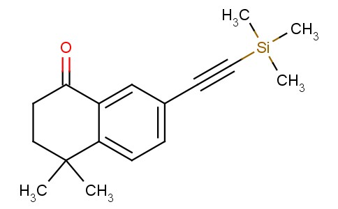 4,4-Dimethyl-7-((trimethylsilyl)ethynyl)-3,4-dihydronaphthalen-1(2H)-one