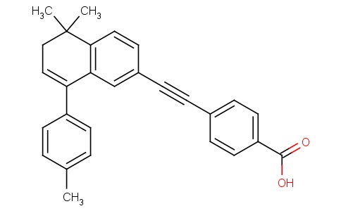 4-((5,5-Dimethyl-8-p-tolyl-5,6-dihydronaphthalen-2-yl)ethynyl)benzoic acid