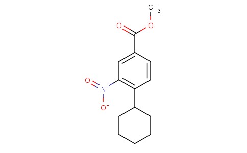 Methyl 4-cyclohexyl-3-nitrobenzoate
