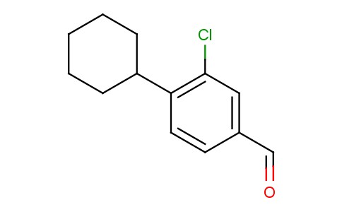 3-Chloro-4-cyclohexylbenzaldehyde
