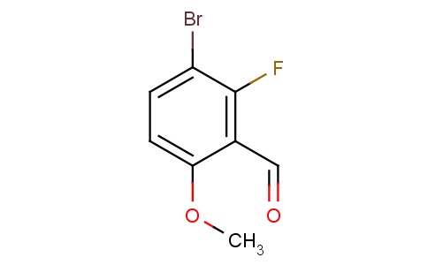 3-Bromo-2-fluoro-6-methoxybenzaldehyde