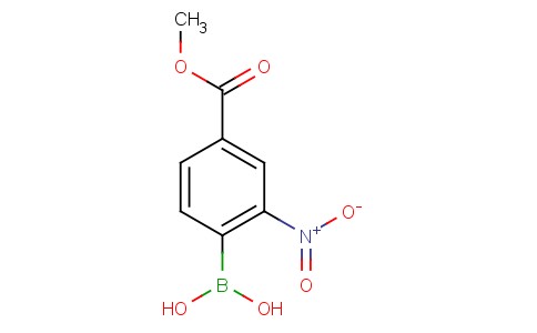 4-羧酸甲酯-2-硝基苯硼酸
