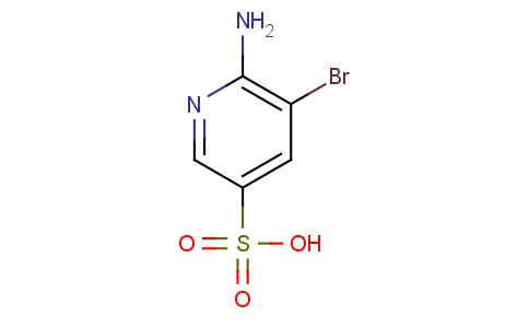 6-Amino-5-bromopyridine-3-sulfonic acid