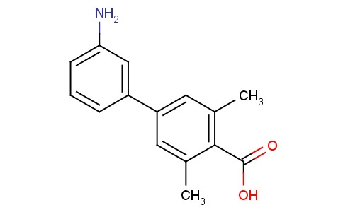 3'-氨基-3,5-二甲基联苯-4-羧酸