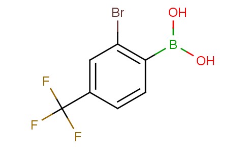 (2-Bromo-4-(trifluoromethyl)phenyl)boronic acid