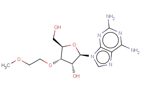 2-Amino-3'-O-(2-methoxyethyl)adenosine  