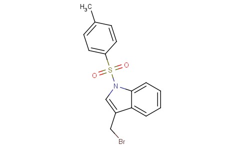 3-溴甲基-1-[(4-甲基苯基)磺酰]-吲哚