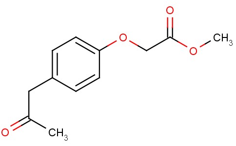 Methyl [4-(2-oxopropyl)phenoxy]acetate   