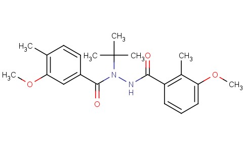 N'-叔丁基-3-甲氧基-N'-（3-甲氧基-4-甲基苯甲酰基）-2-甲基苯并酰肼