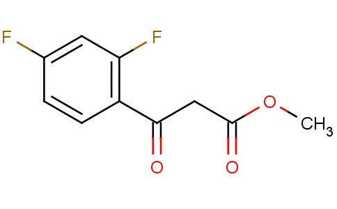 2',4'-二氟苯基苯甲酰基乙酸甲酯