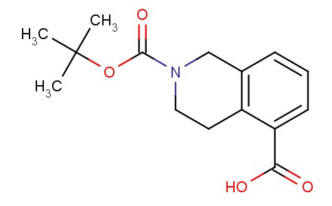 2-BOC-5-羧基-1,2,3,4-四氢异喹啉