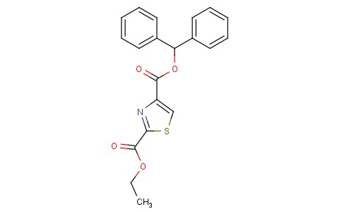 4-二苯甲基-2-乙基噻唑-2,4-二羧酸二