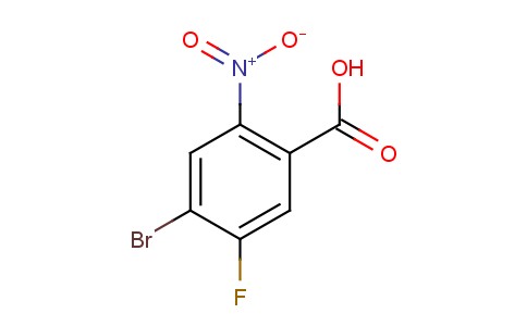 2-硝基-4-溴-5-氟苯甲酸