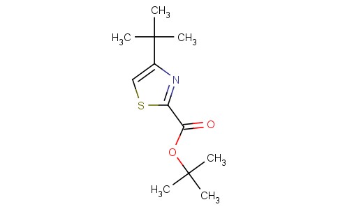 叔丁基-4-叔丁基噻唑-2-甲酸叔丁酯