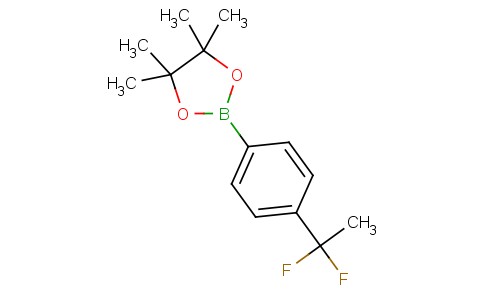 2-（4-（1,1-二氟乙基）苯基）-4,4,5,5-四甲基-1,3,2-二氧杂环戊硼烷