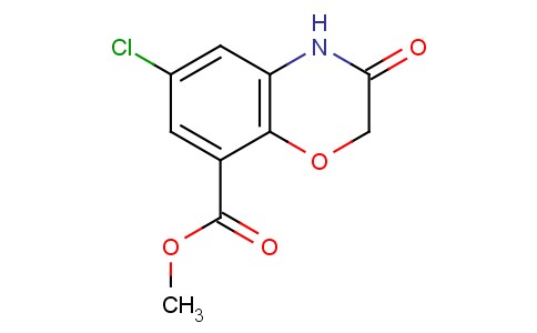 6-氯-3,4-二氢-3-氧代-2H-1,4-苯并恶嗪-8-甲酸甲酯