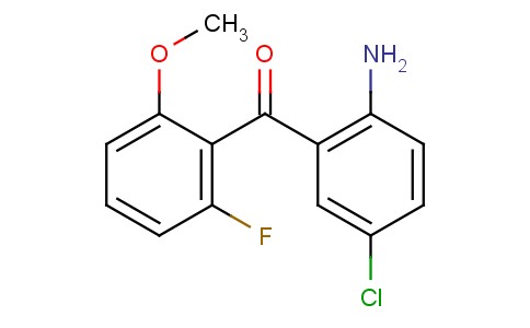 （2-氨基-5-氯苯基）（2-氟-6-甲氧基苯基）甲酮