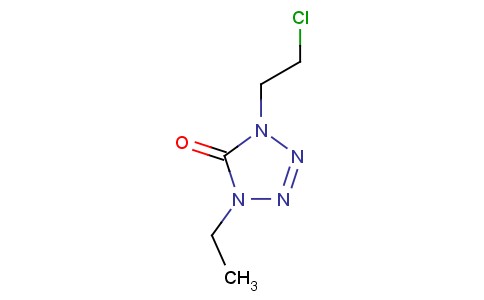 1-（2-氯乙基）-4-乙基-1H-四唑-5-（4H） - 酮