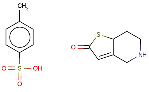 5,6,7,7A-四氢噻吩并[3,2-C]吡啶-2(4H)-酮对甲苯磺酸盐
