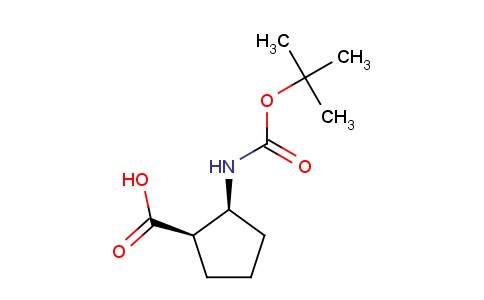 顺-2-(叔丁氧羰酰胺)-1-环戊烷羧酸