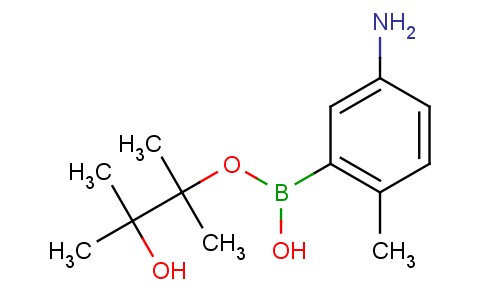 5-氨基-2-甲基苯硼酸频那醇酯