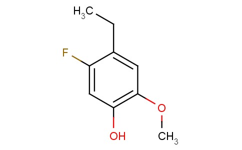 4-乙基-5-氟-2-甲氧基苯酚
