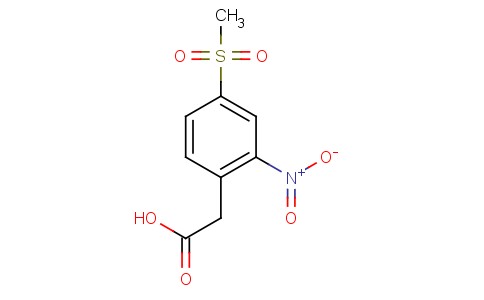 2-(4-(甲基磺酰)-2-硝基苯基)乙酸